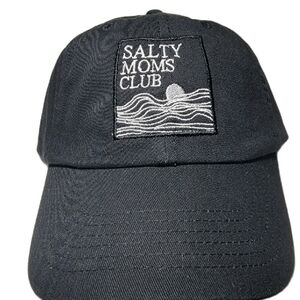 Salty Moms Club direct embroidered unstructured curved bill hat…